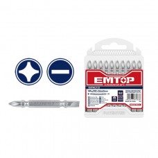 PUNTAS X 10 UND. M/IMPACTO PH 2 X 65 MM EMTOP ESBTMHL133